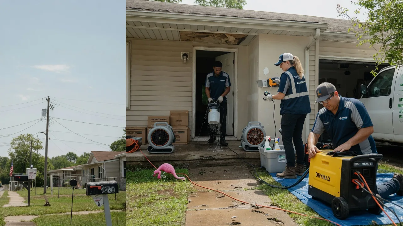 Storm Damage Water Removal in Oakdale, TN near me